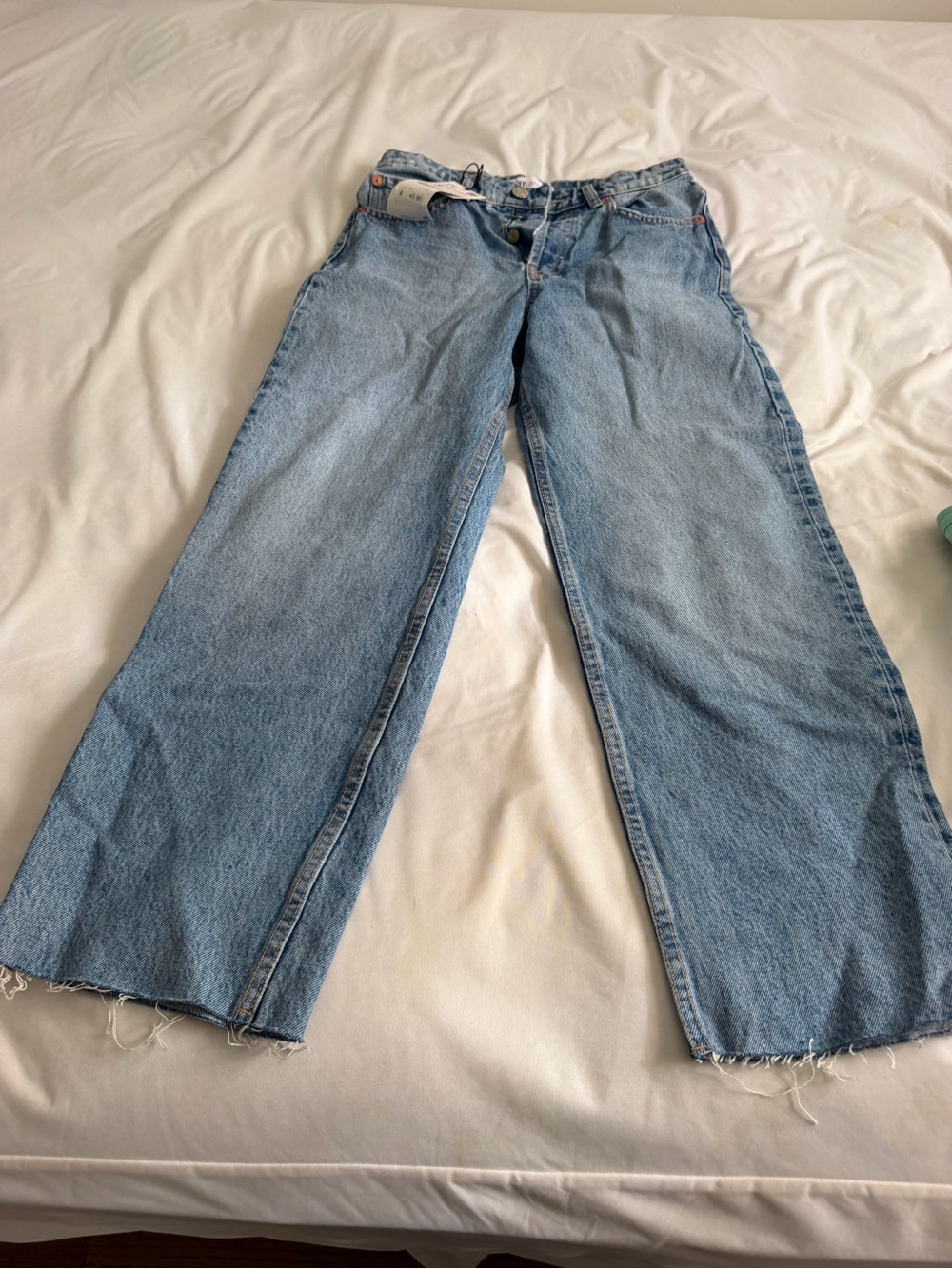 Zara Light Blue Wide-Leg Jeanscute Zara jeans! Brand new with tags!